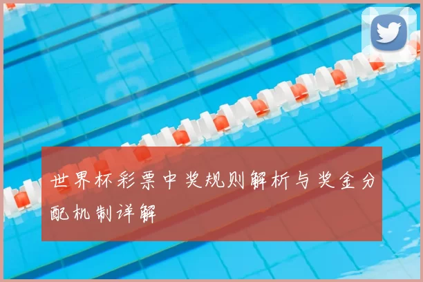 世界杯彩票中奖规则解析与奖金分配机制详解