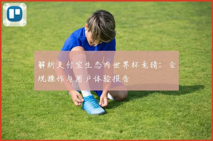 解析支付宝生态内世界杯竞猜：合规操作与用户体验报告
